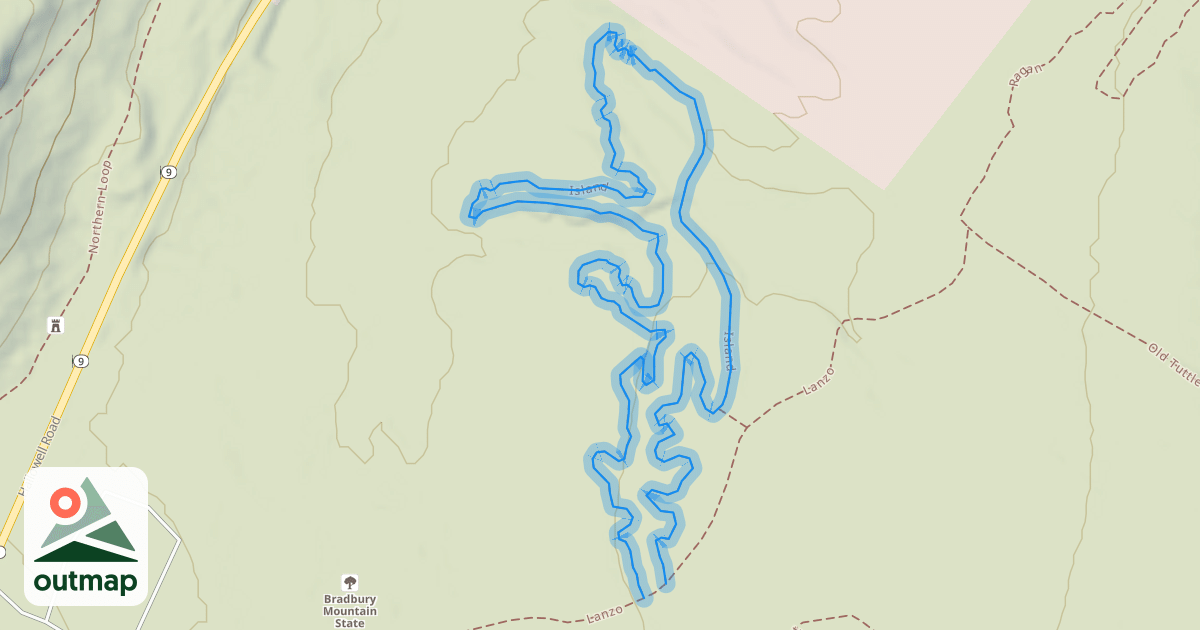 Map of Island