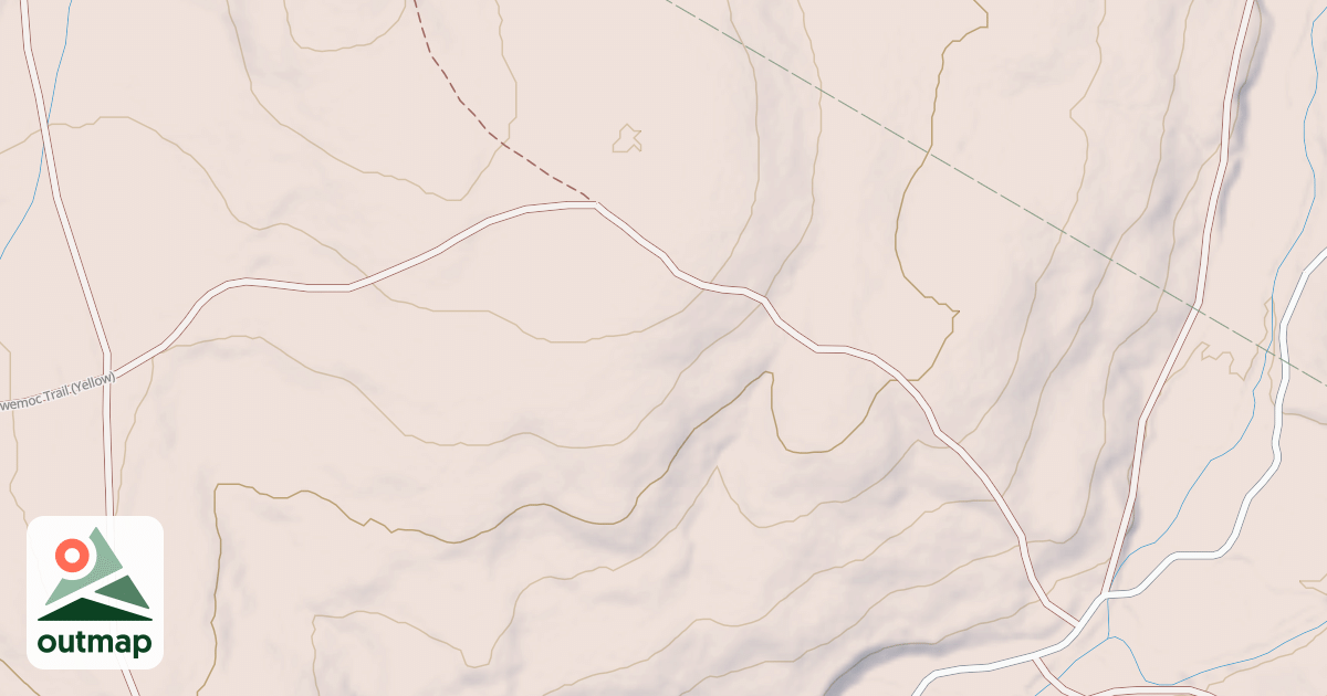 Map of Mongaup Willowemoc Trail
