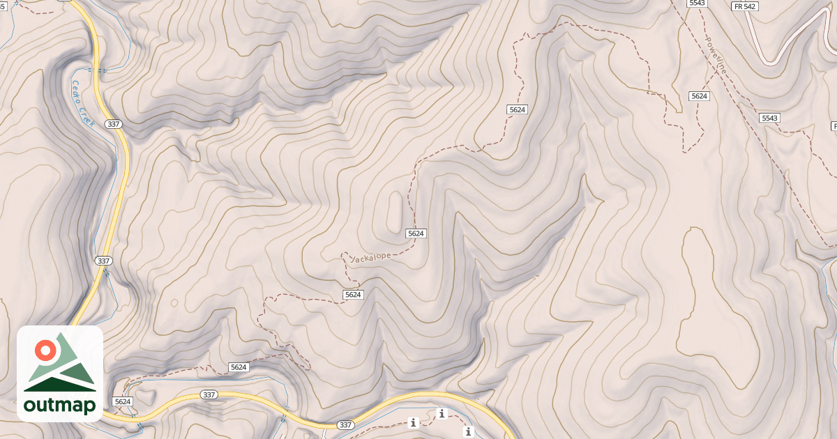 Map of JACKALOPE