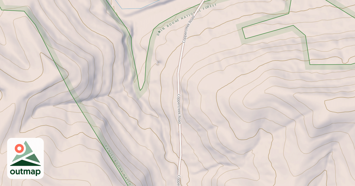 Map of STALEY BRANCH