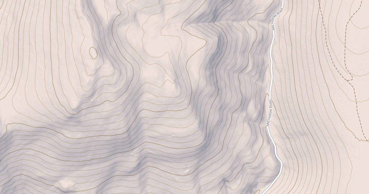 Map preview of MILL HOLLOW