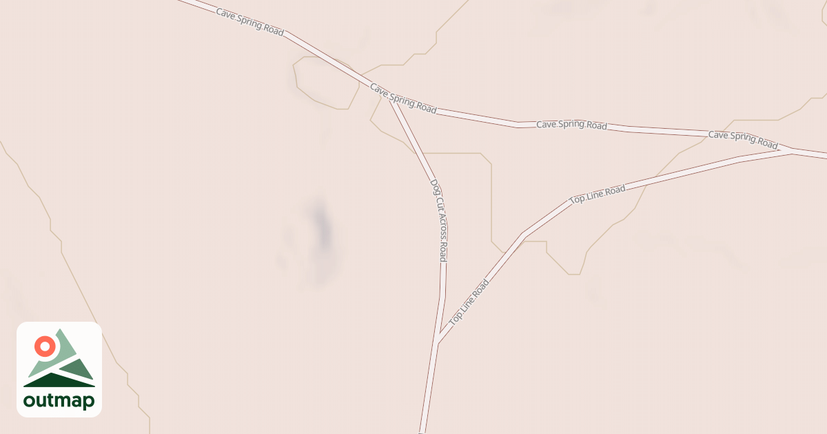 Map of DOG CUT ACROSS