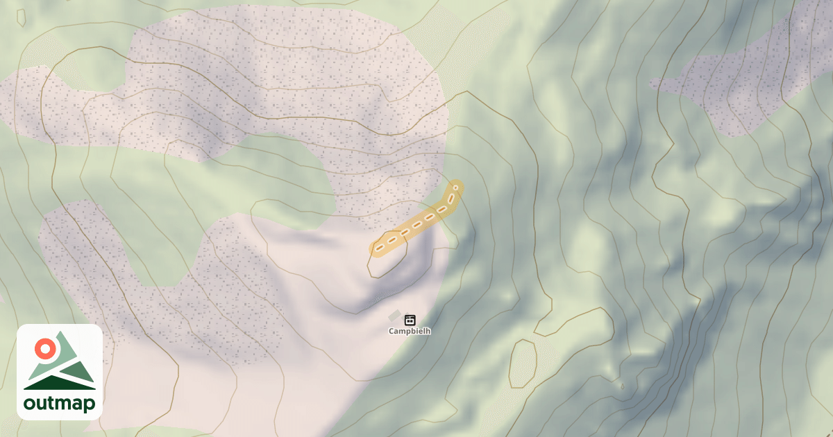 Map of Lagopède