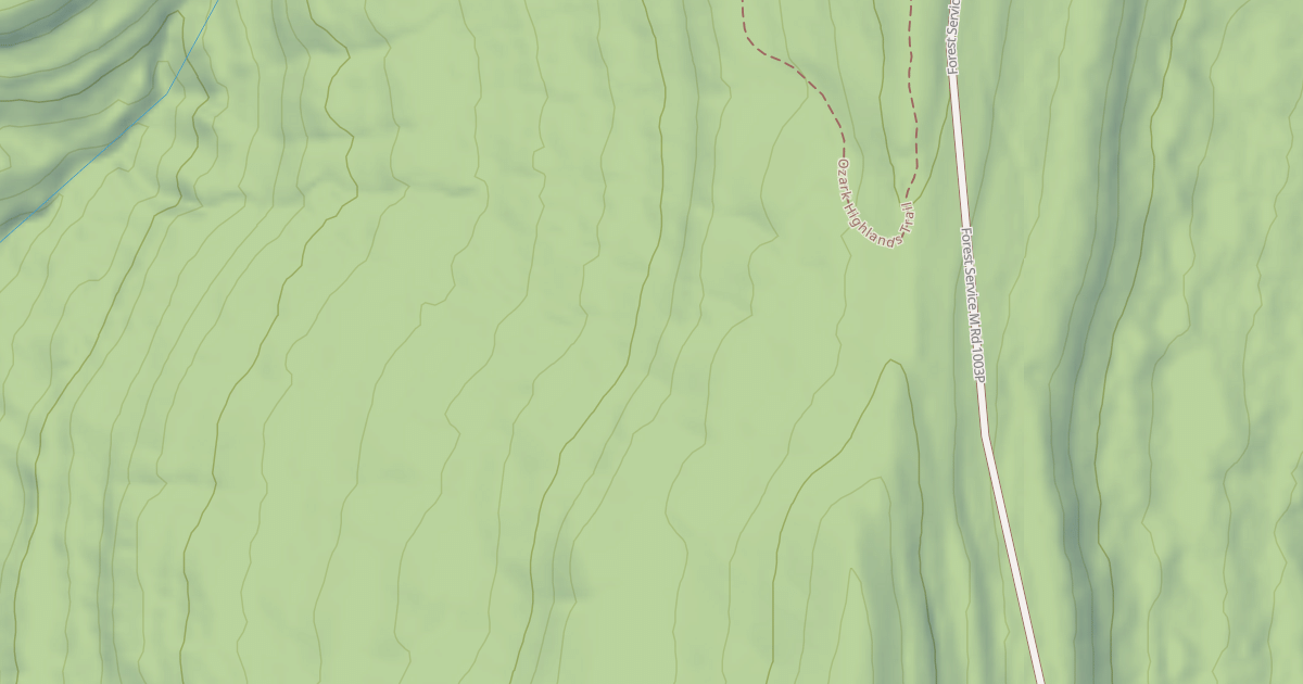 Map preview of USFS National Forest System Roads {911C1635-D508-4970-9CA3-92E0AFED3D80}