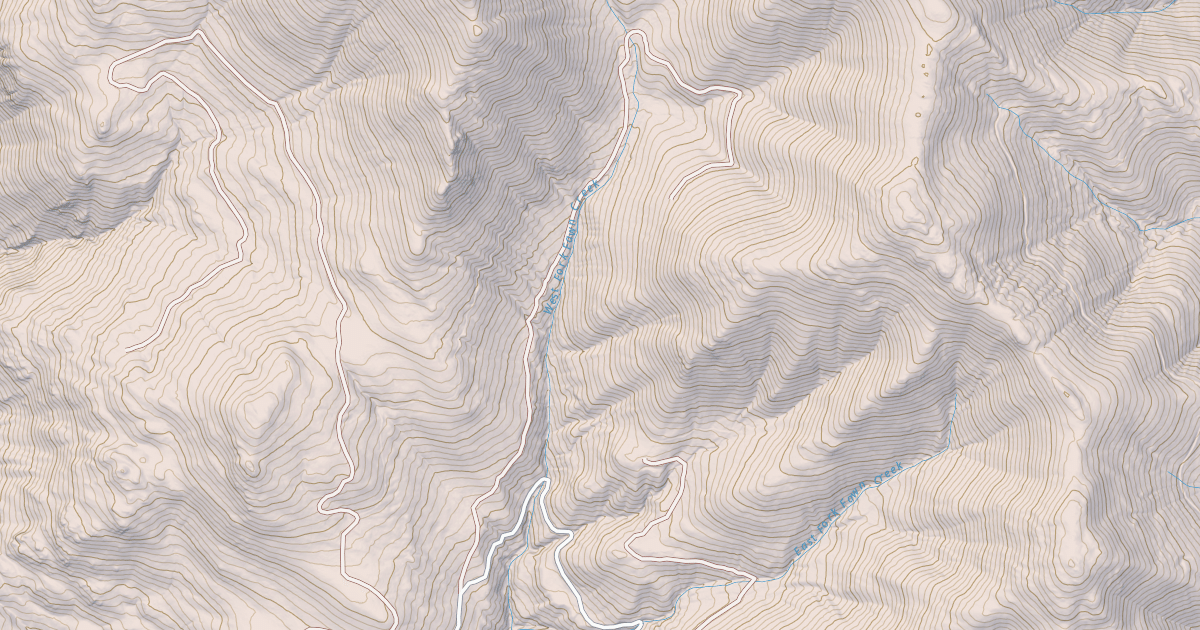 Map preview of FAWN PEAK