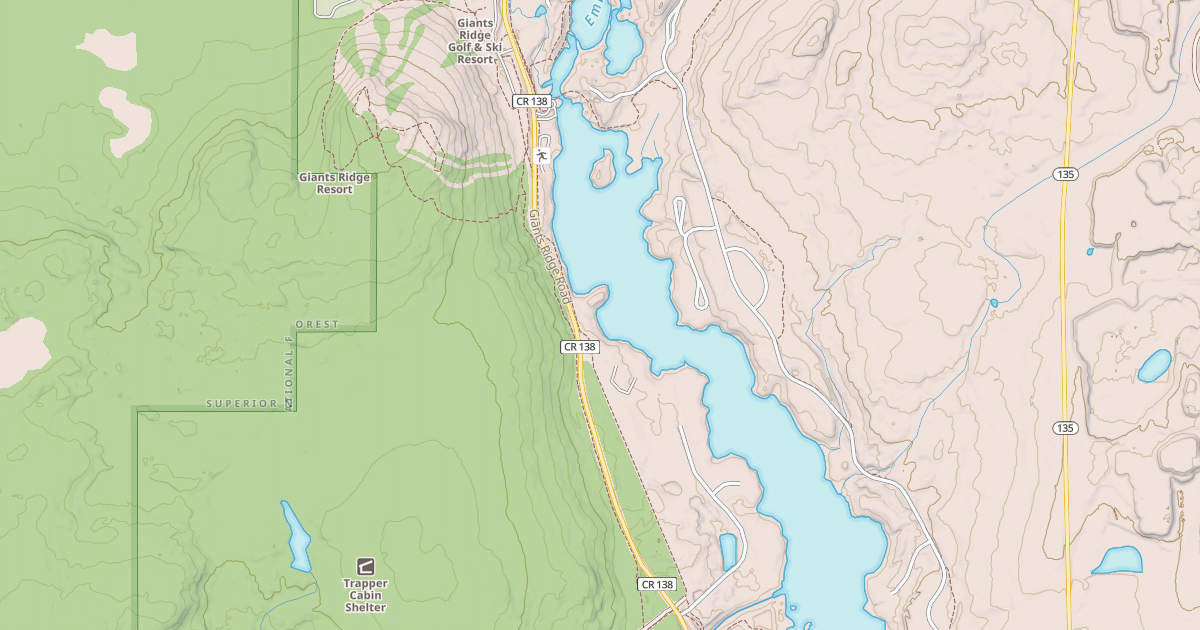 Map preview of East Range OHV Trail