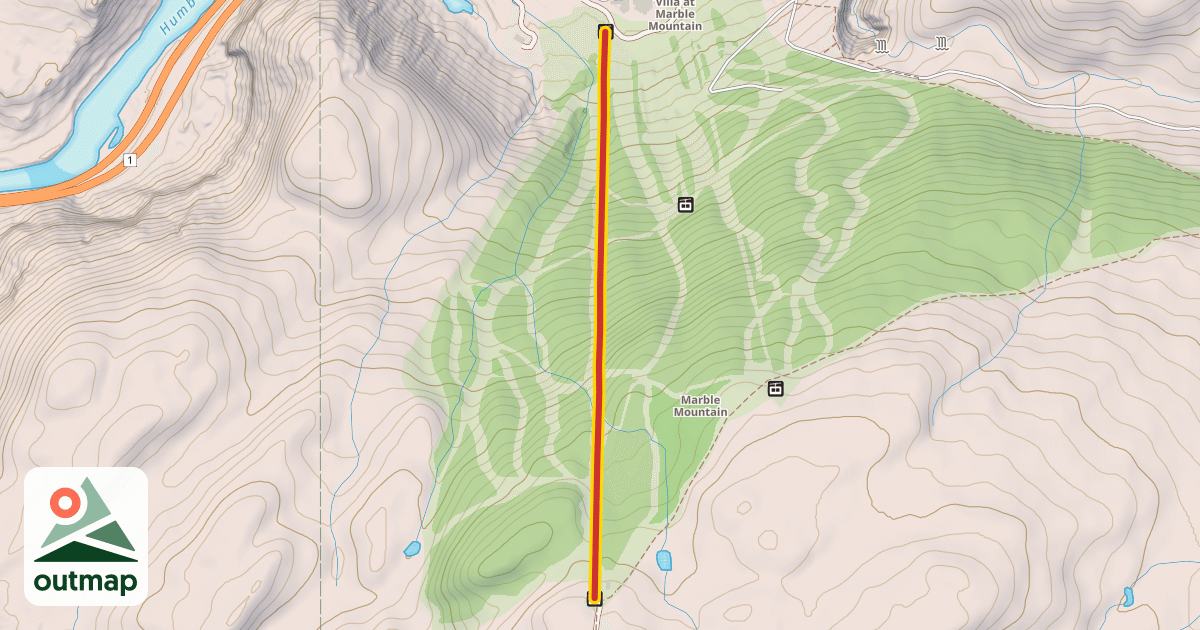 Map of Lightning Express