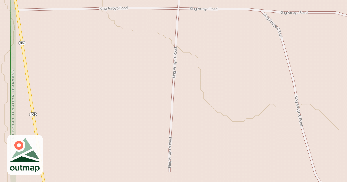 Map of KING ARROYO B