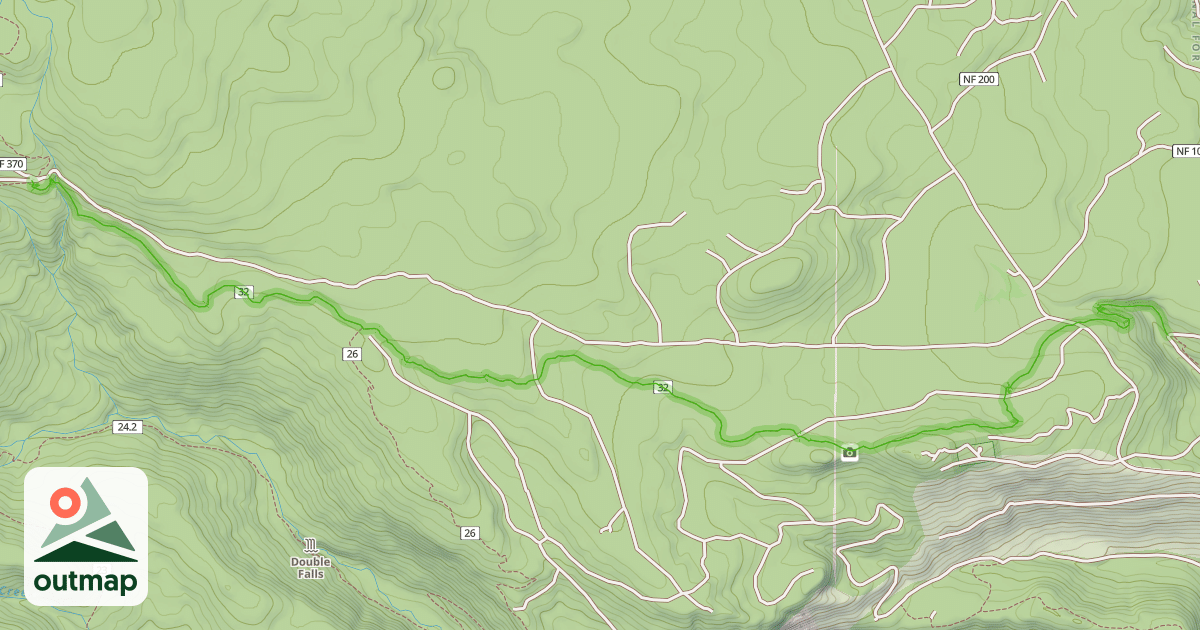Map of Mrazek Trail #32