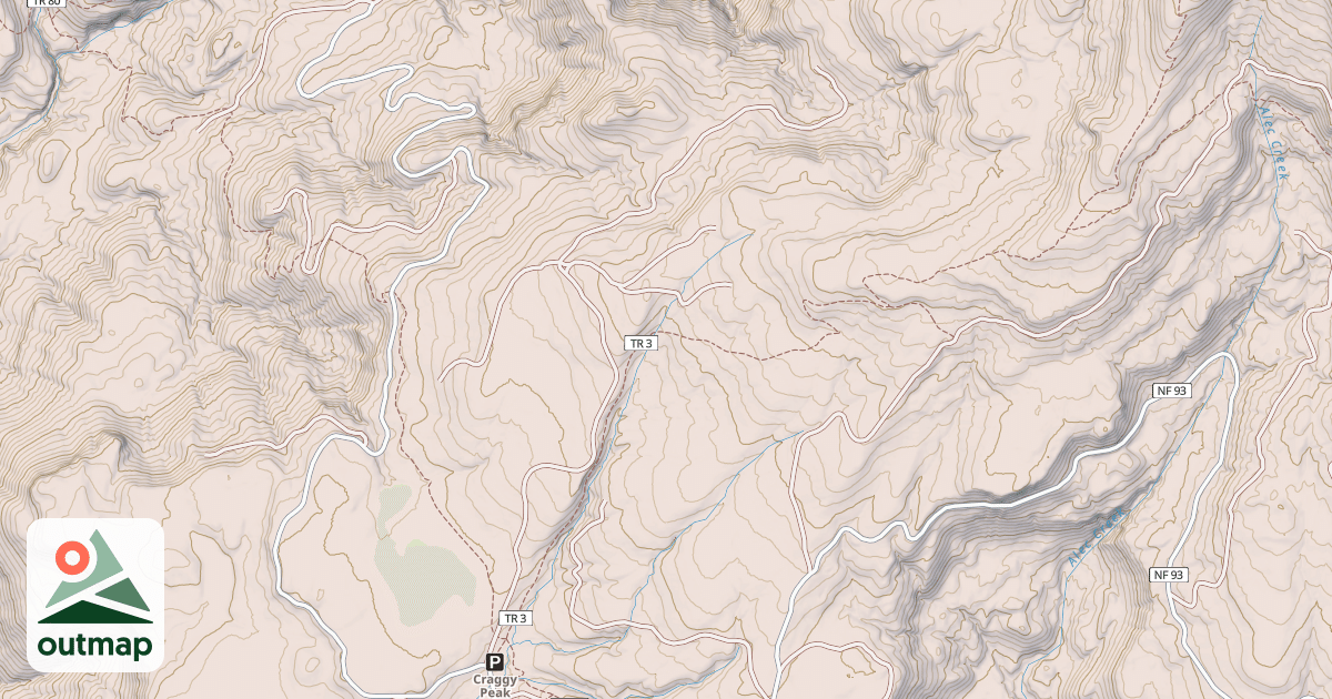 Map of BLACK MEAD0W