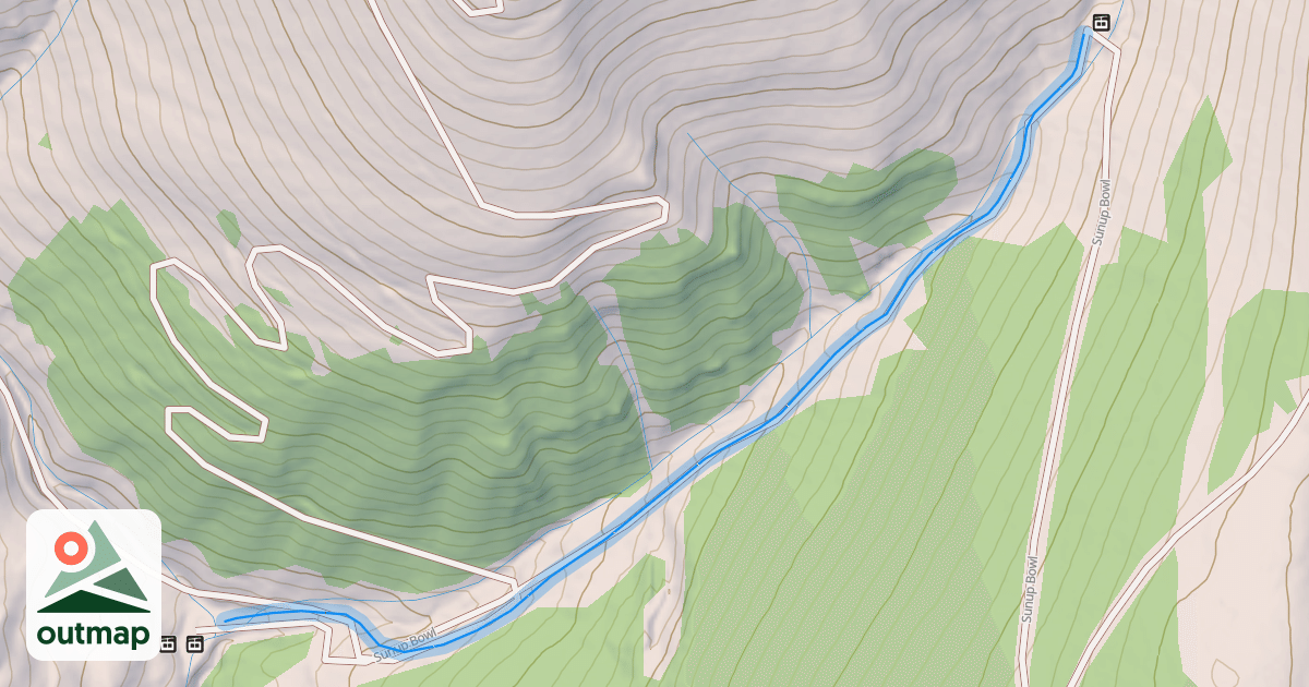 Map of Sun Up Catwalk