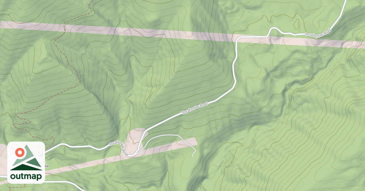 Map of POCAHONTAS