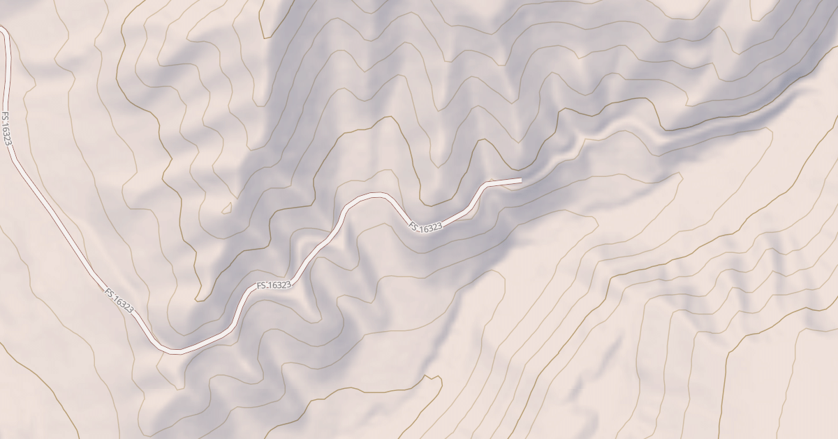 Map preview of CAMP SAW SPUR