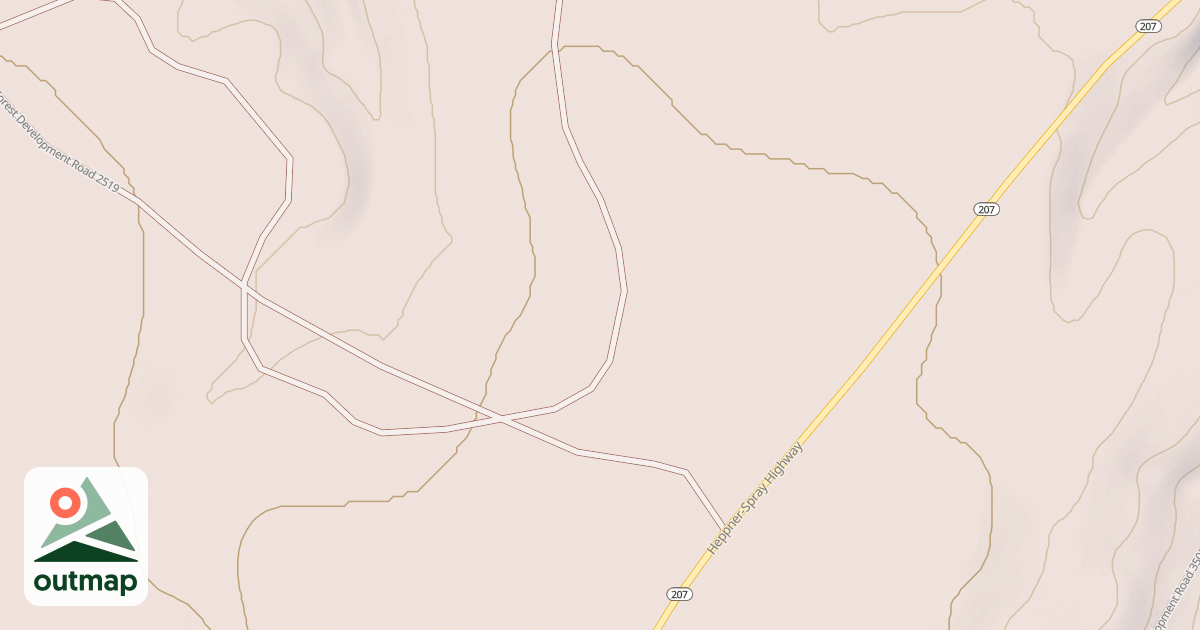 Map of USFS Motor Vehicle Use Map Roads {F79DE851-16C3-4644-BA3C-235DB47B4F93}
