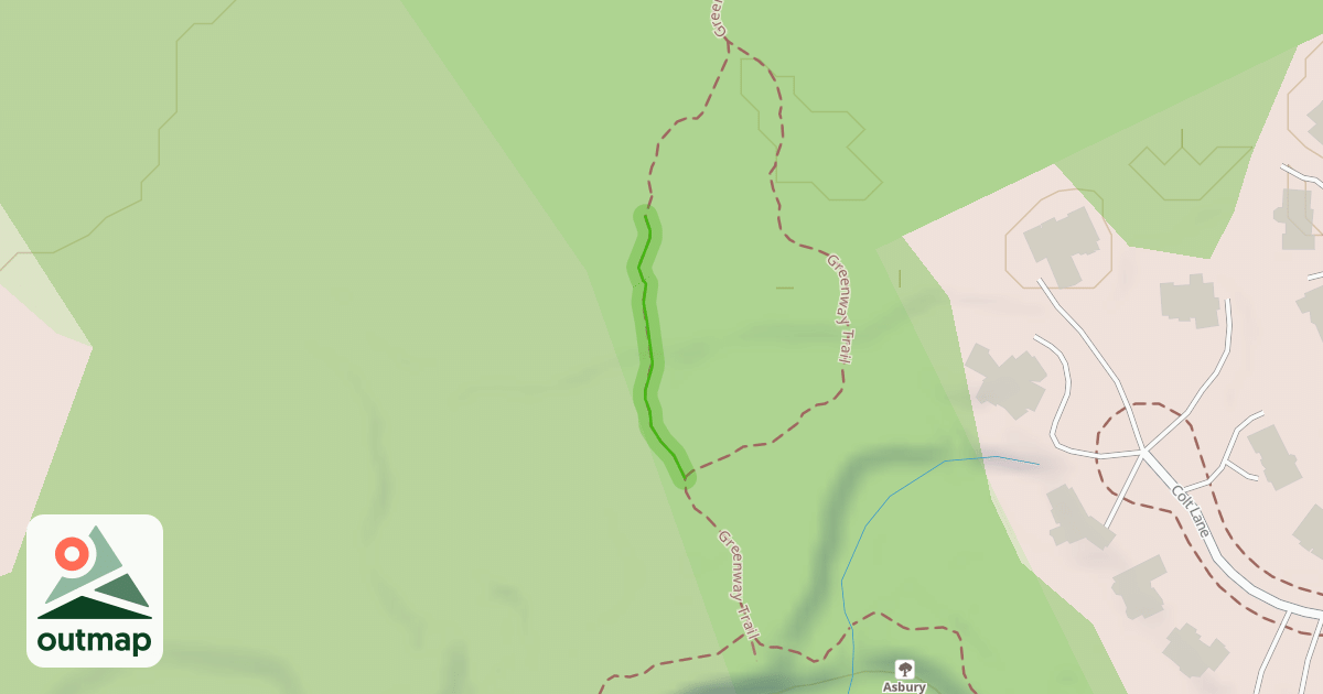 Map of Big Maple Shortcut