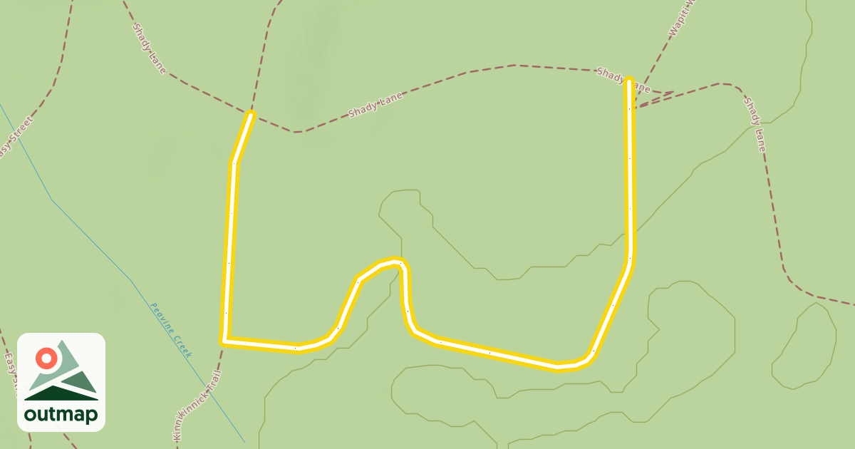 Map of Aspen Bend