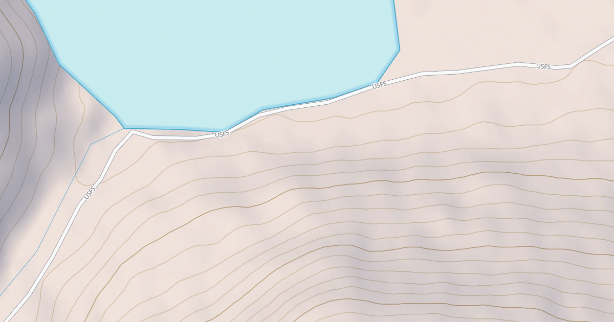 Map preview of Twin Lakes Road