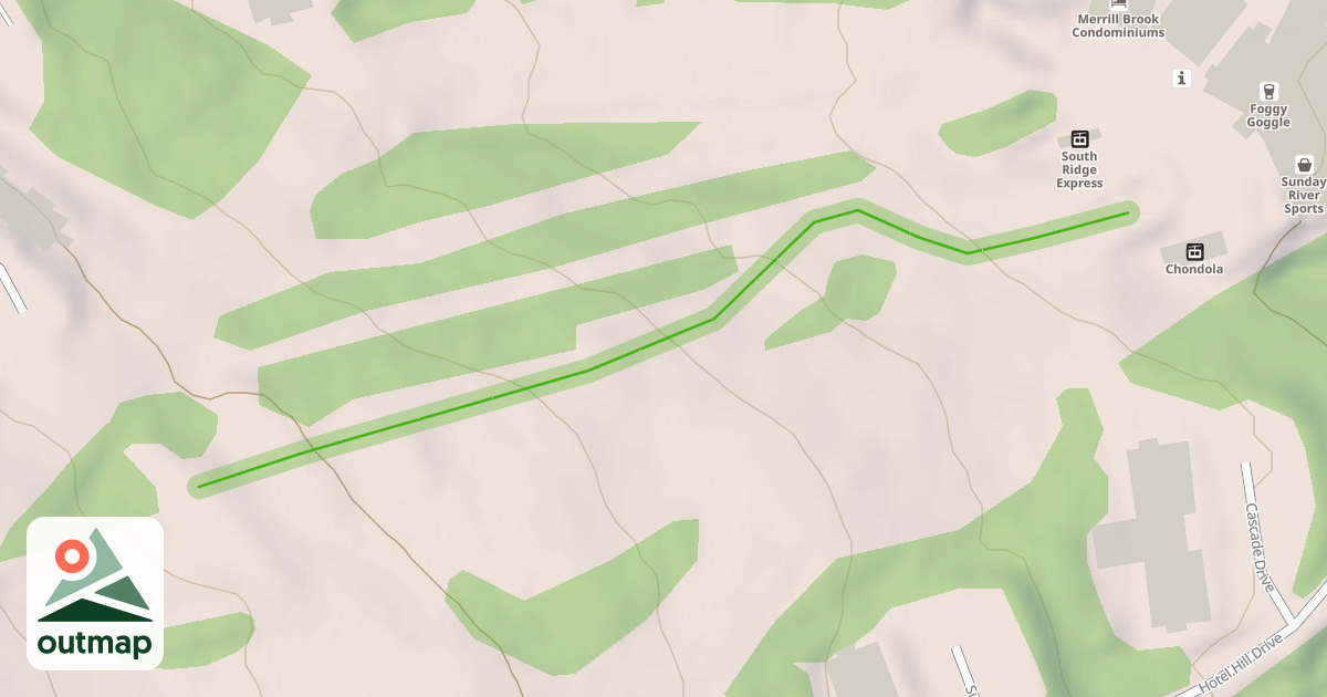 Map of South Ridge Park