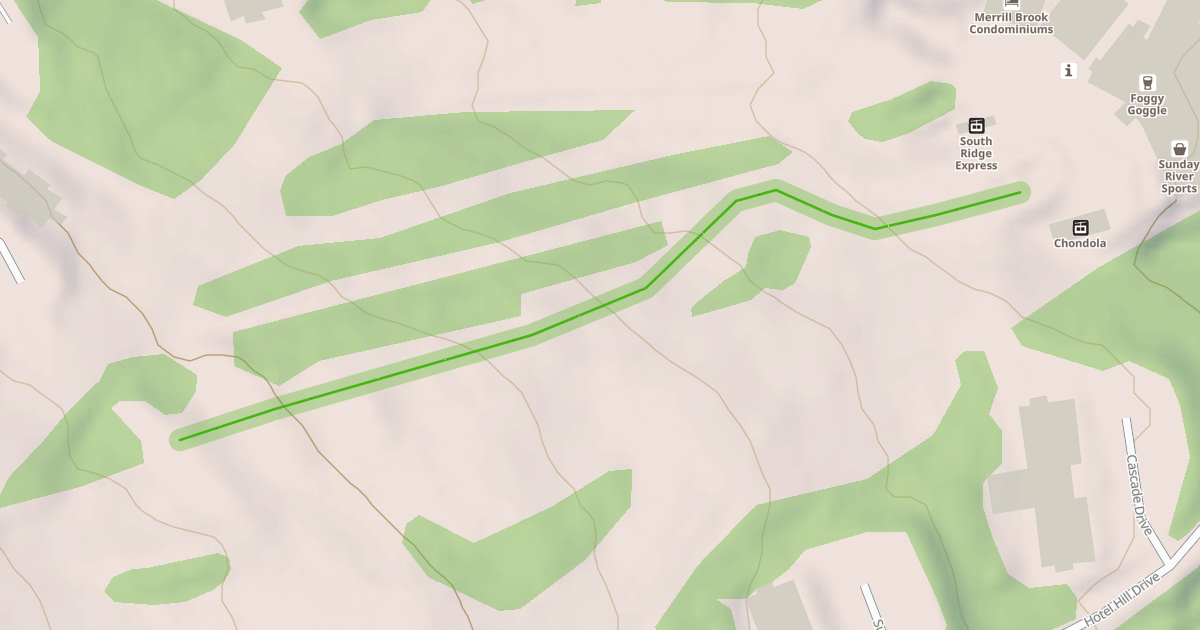 Map preview of South Ridge Park