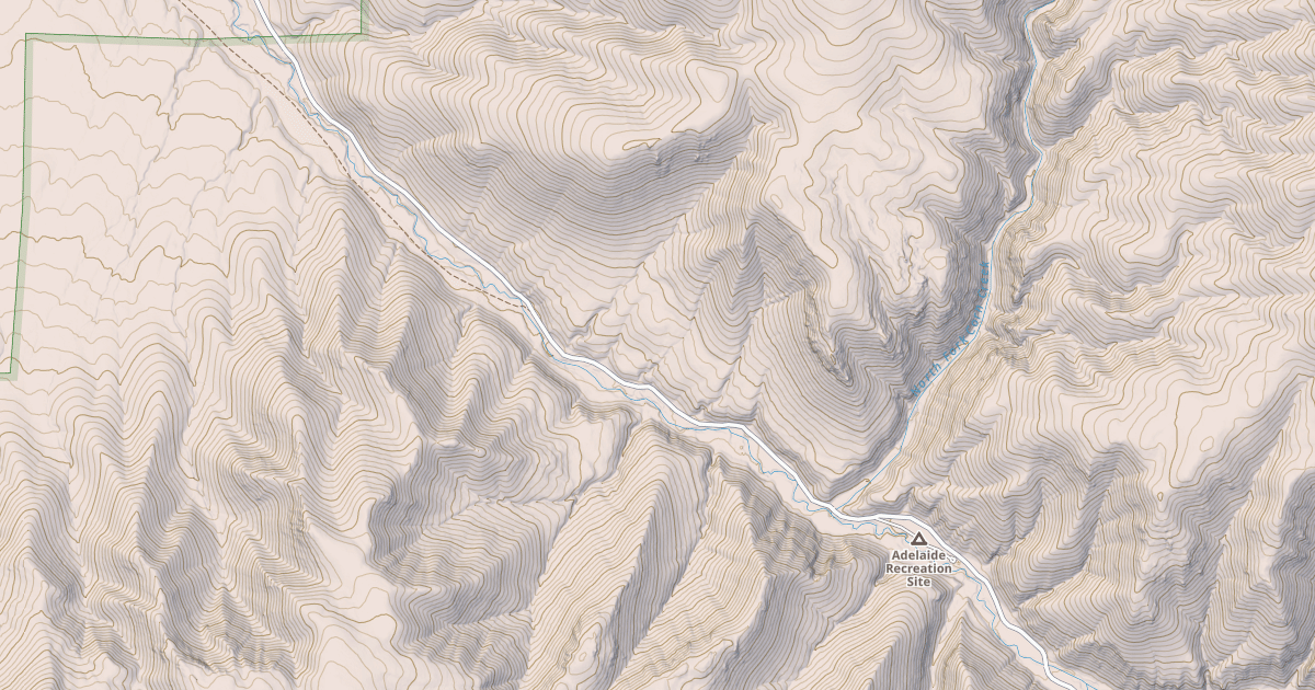 Map preview of CORN CREEK-PAVANT