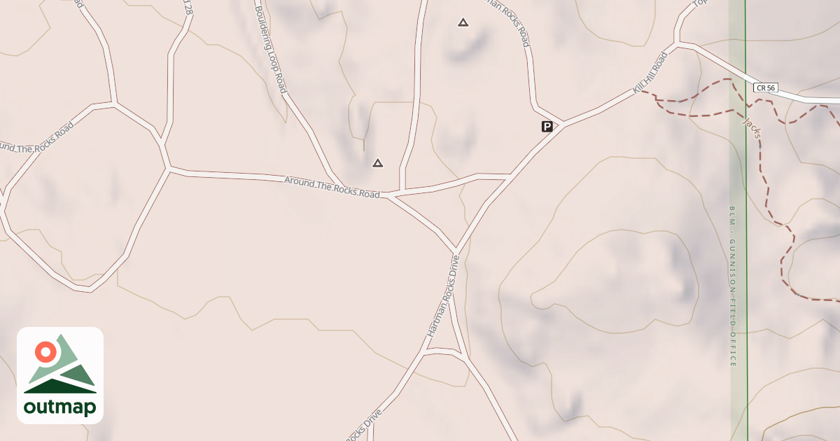 Map of BLM National GTLF Public Motorized Roads 60750332-b628-4cfa-bfc5-dc8f6e1dc5df