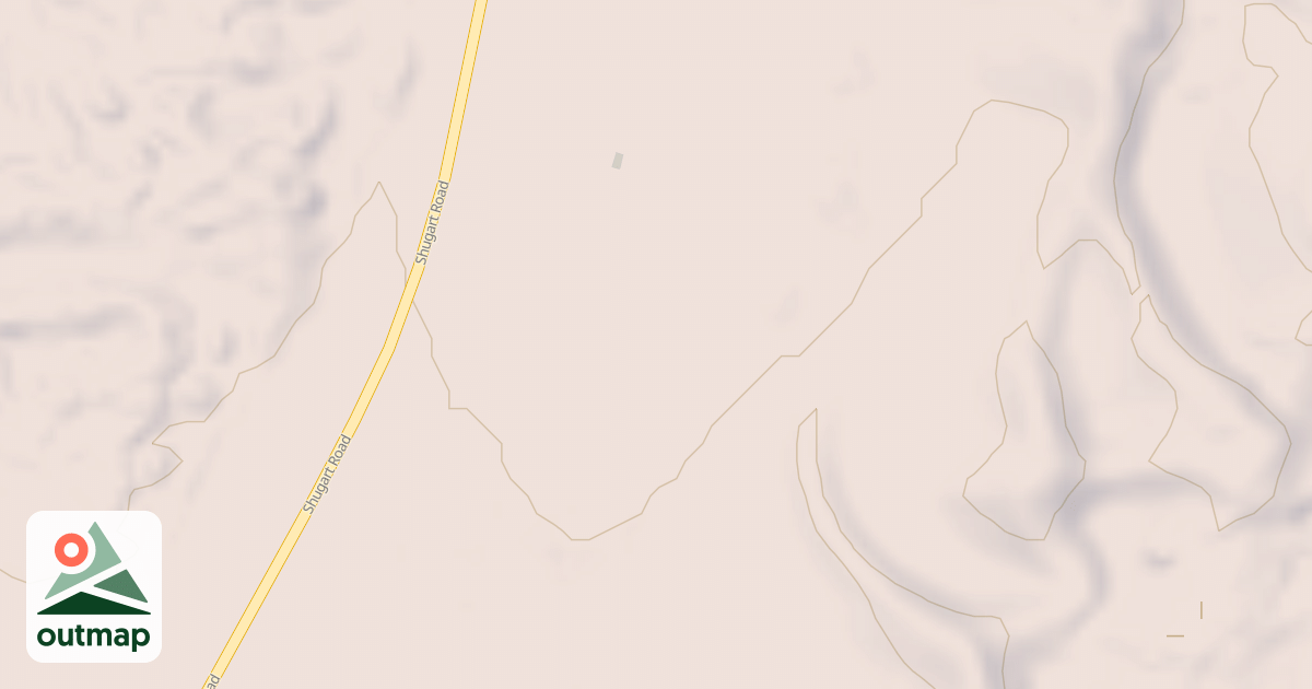 Map of Hackberry Trail System - Dunes Access