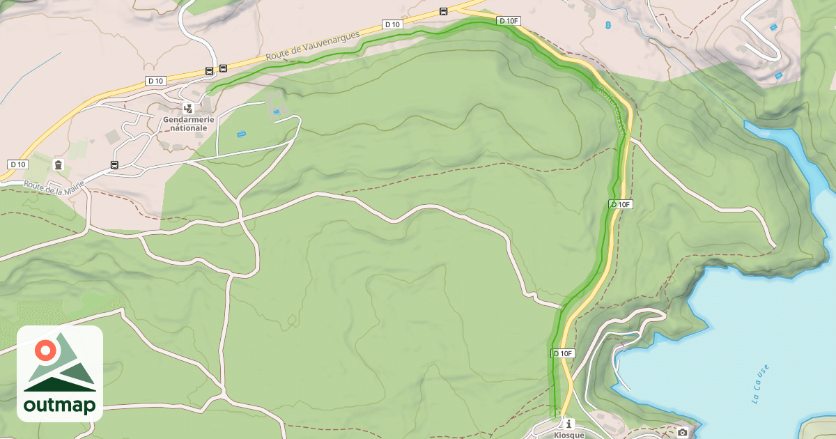Map of Rollercoaster
