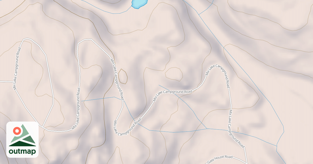 Map of MIX LAKE CG SPUR