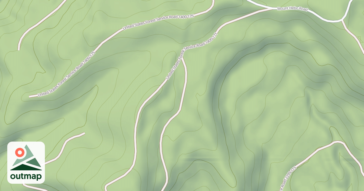 Map of USFS Motor Vehicle Use Map Roads {058B4D1A-8984-4352-8720-8A75E995AA13}