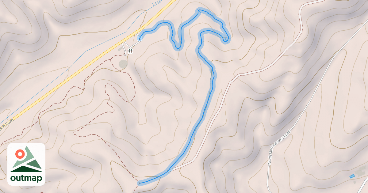 Map of Wild Phlox Trail