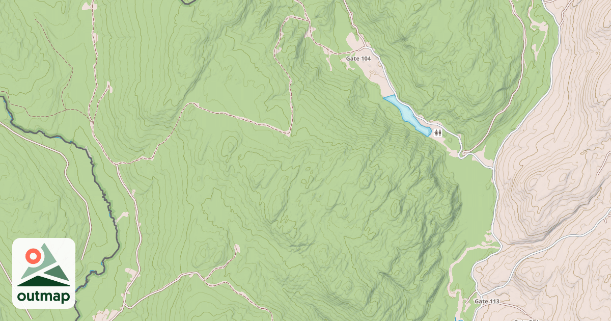 Map of USGS National Digital Trails 02944326-01c2-4c27-9e50-d1b5738fc0e2
