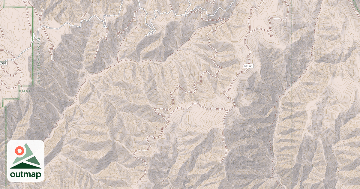 Map of TABLE SPRING