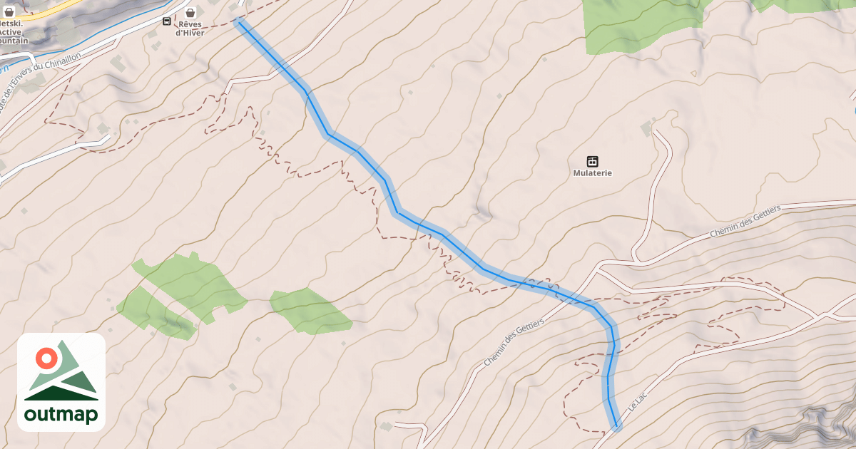 Map of Le Bois Joli