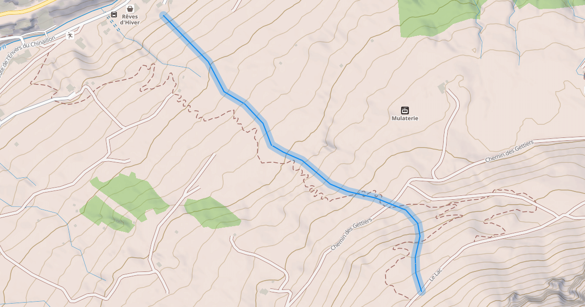 Map preview of Le Bois Joli