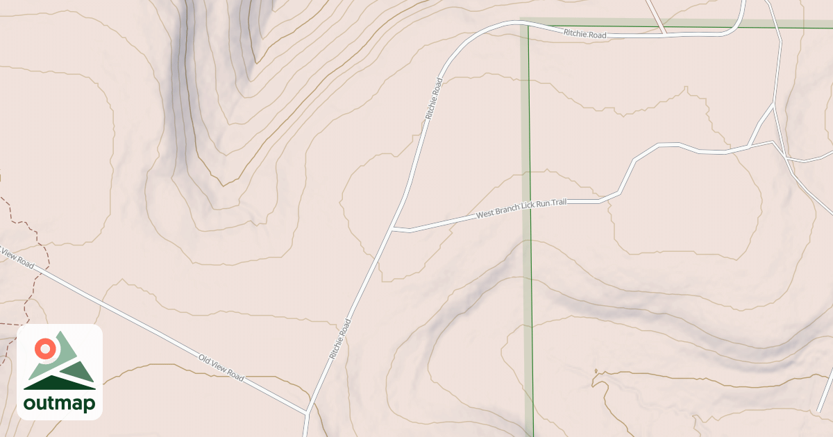 Map of Hyner Mountain Snowmobile Trails