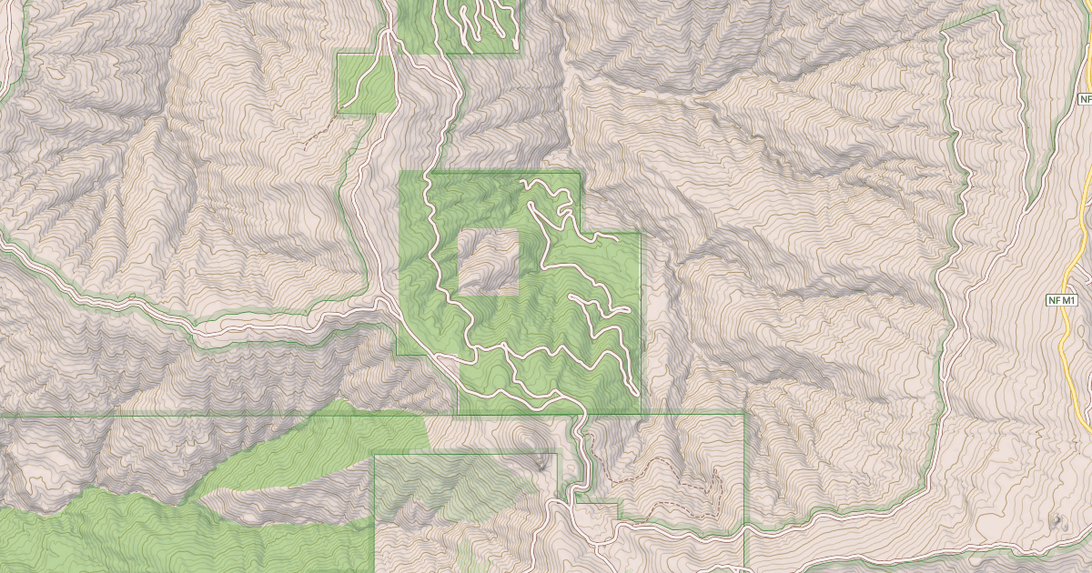 Map preview of THATCHER BUTTE
