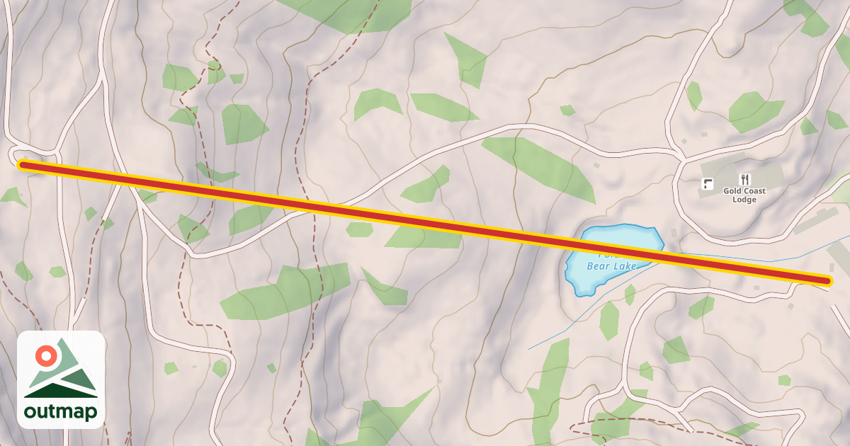 Map of Gold Coast Express