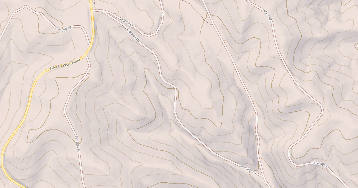Map preview of SANDPIT BRANCH 1G
