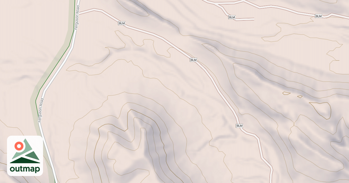 Map of BLM National GTLF Public Motorized Roads 2d8e7b69-0a46-47a9-b38b-f3535c11e970