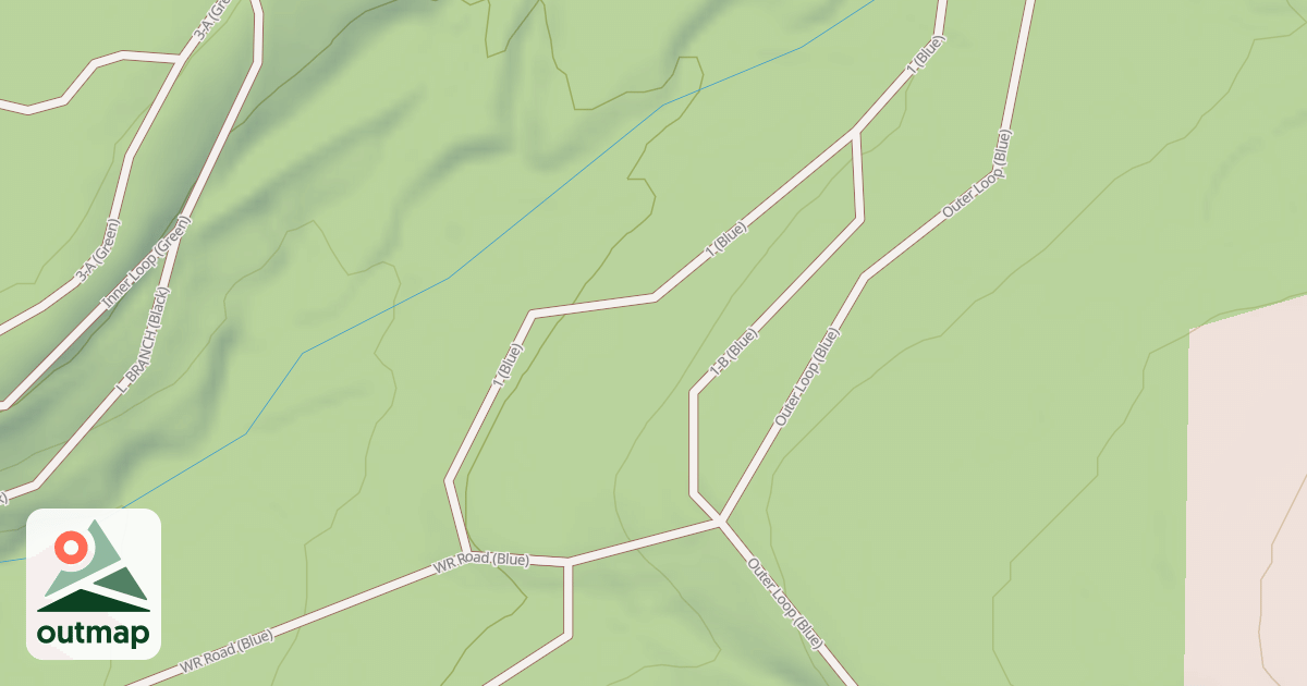 Map of Rock Run ATV Trails
