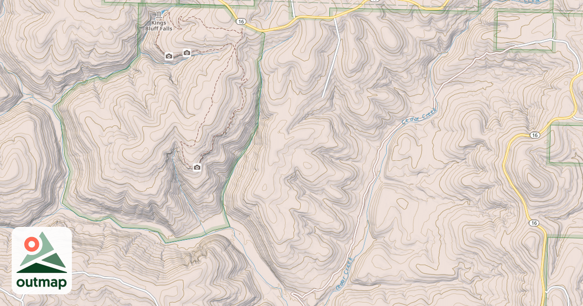 Map of MORRIS RIDGE