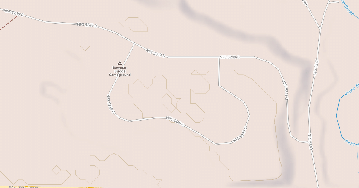 Map preview of BOWMAN CAMP LOOP
