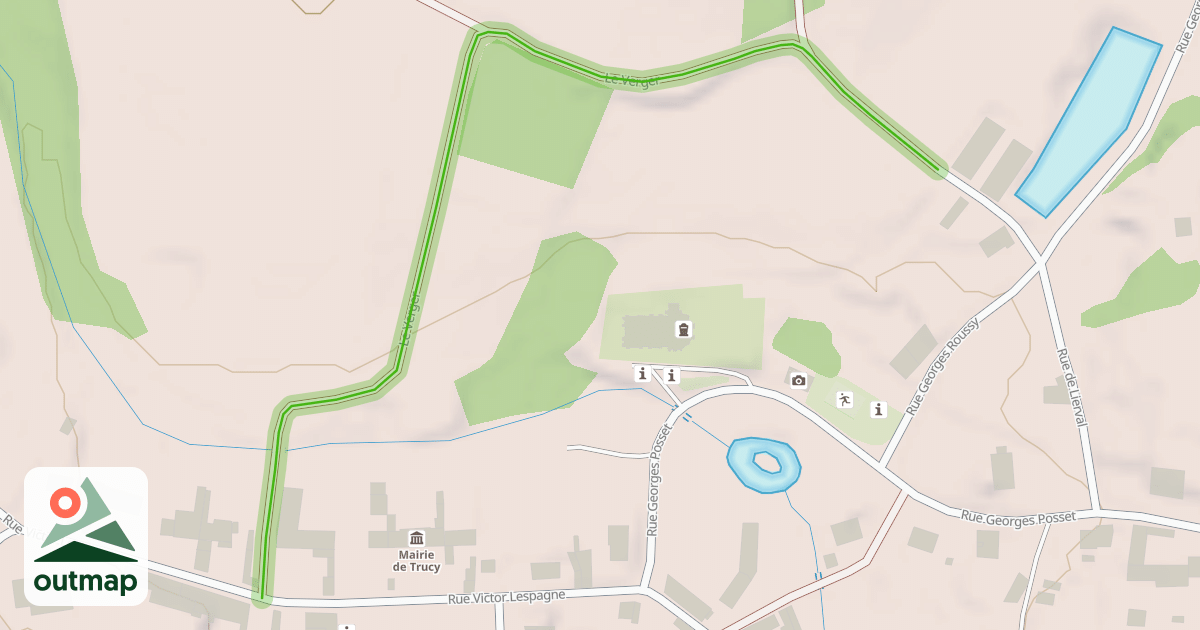 Map of Le Verger