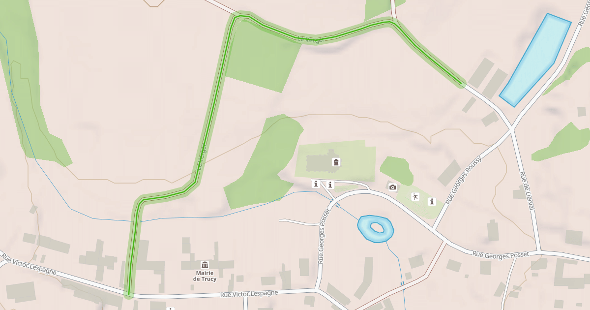 Map preview of Le Verger