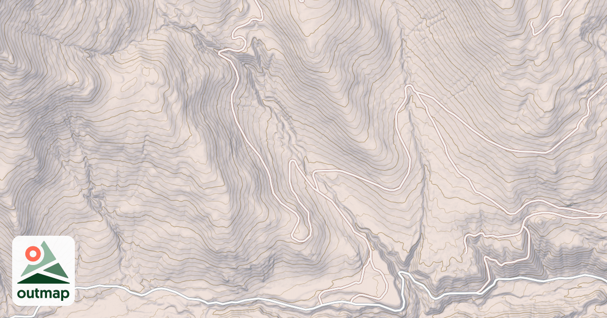 Map of HIGH BRIDGE CREEK