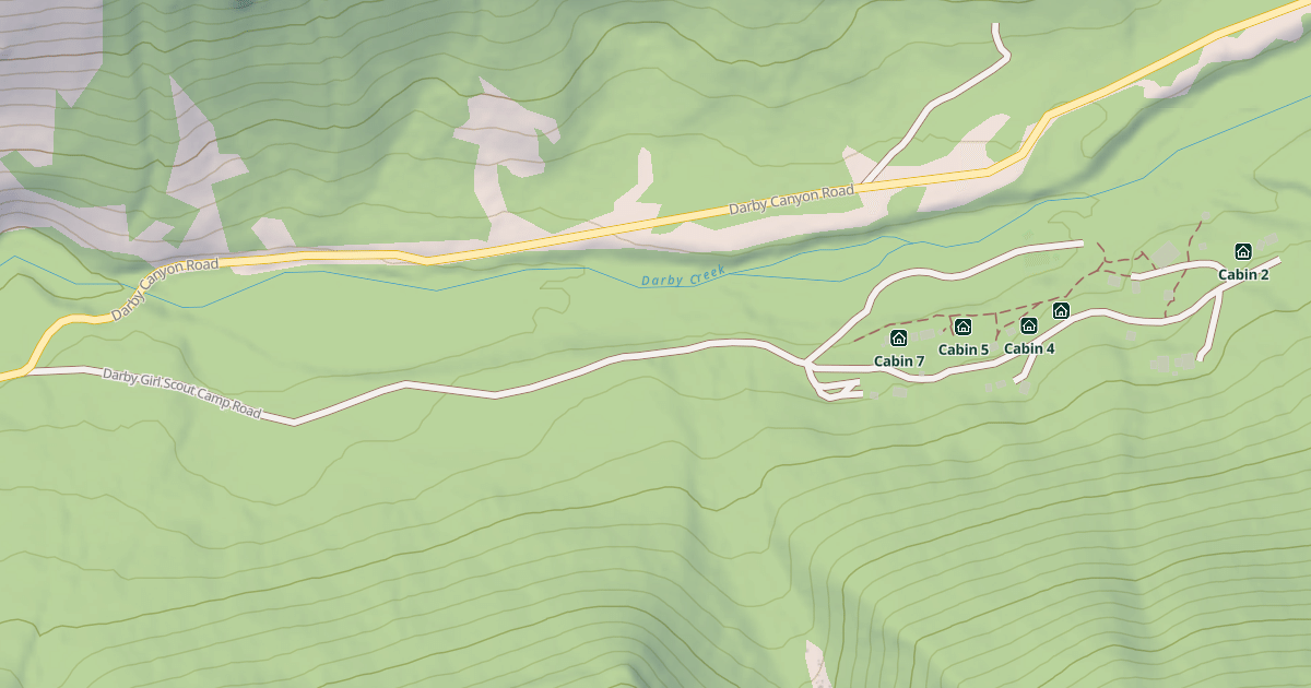 Map preview of DARBY GIRLS CAMP