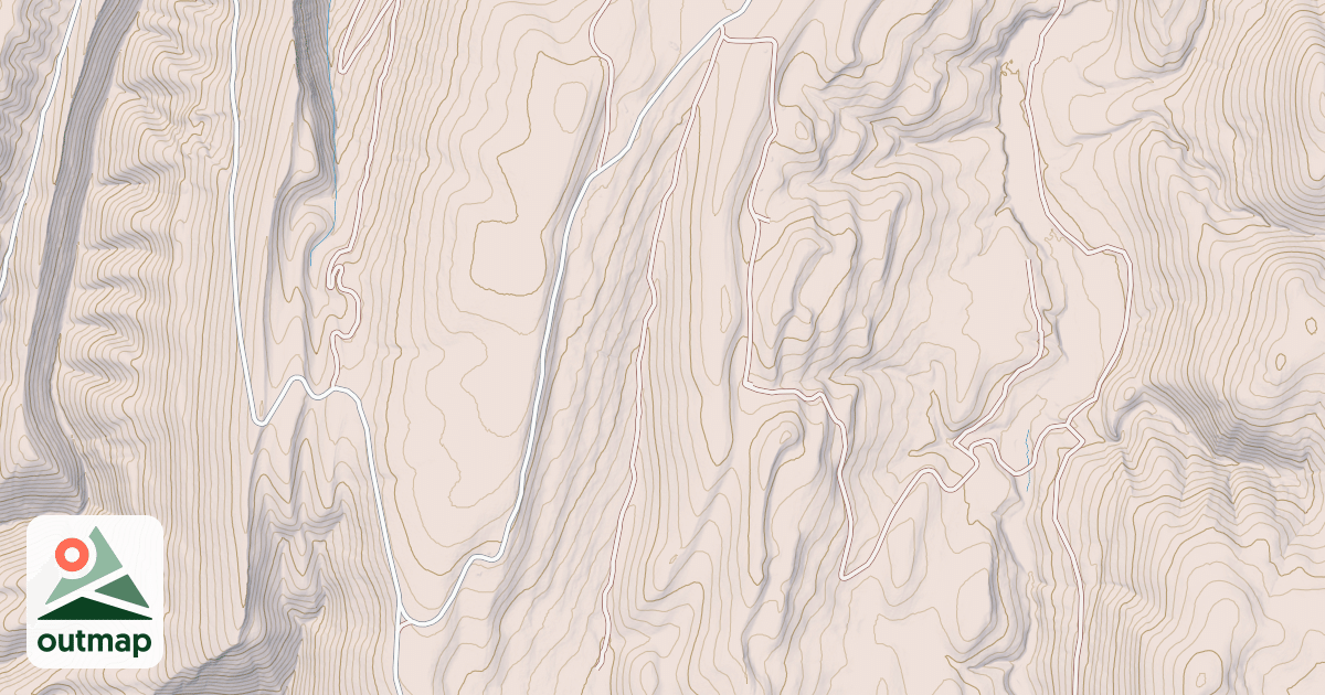Map of LITTLE PARK CREEK