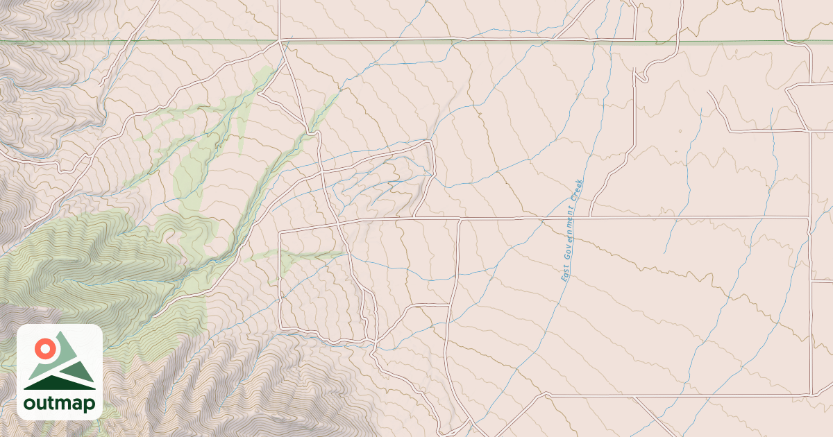 Map of RED PINE ROAD
