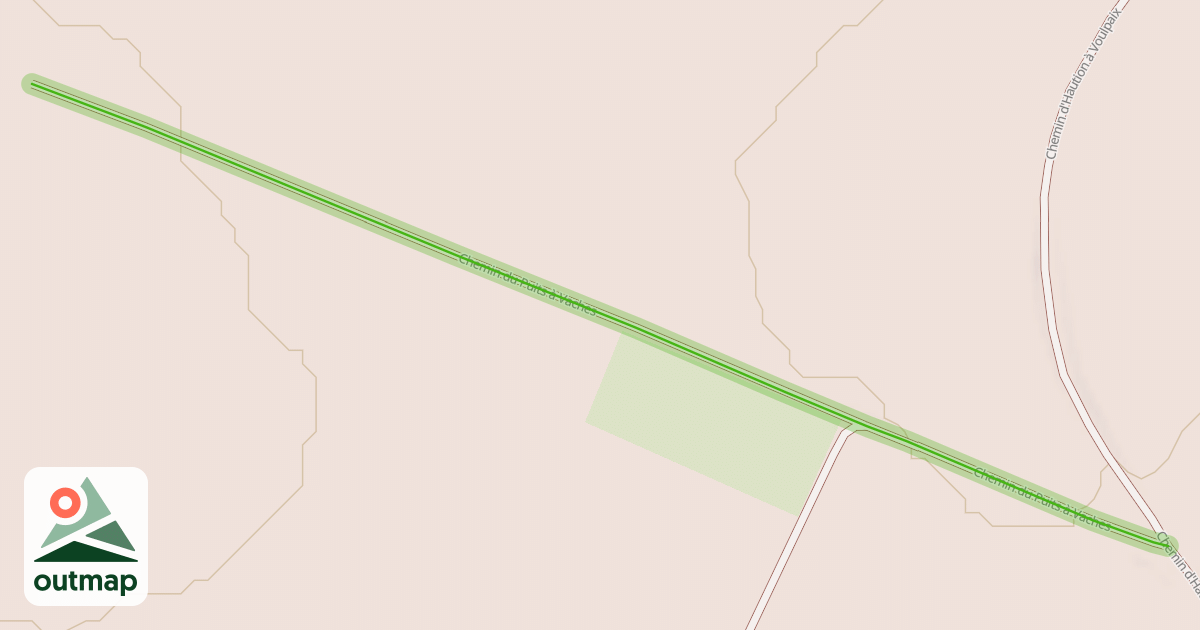 Map of Chemin du Puits à Vaches