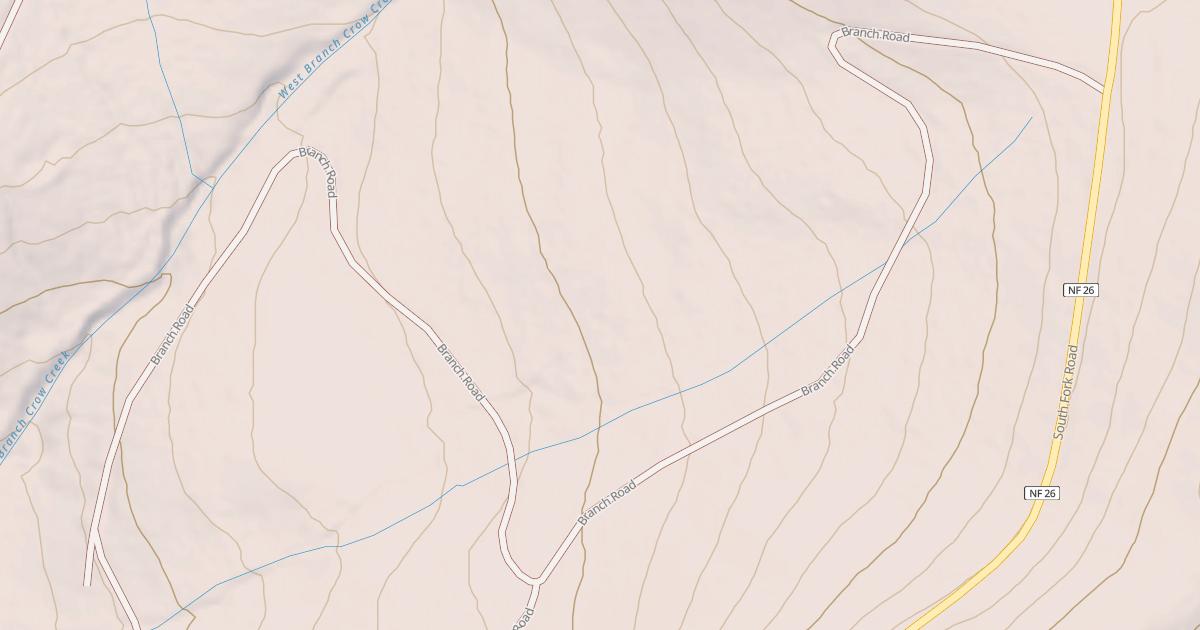 Map preview of BRANCH